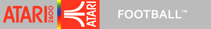 RealSports Football logo for Atari 2600